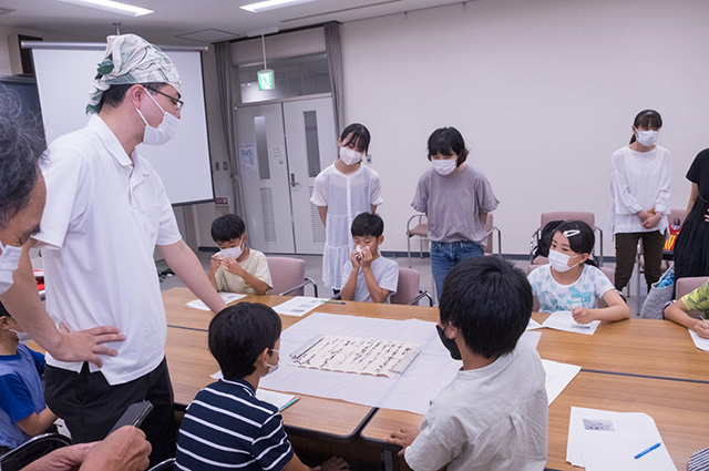 夏休み子ども講座「各務原の戦国時代を学ぼう」の写真