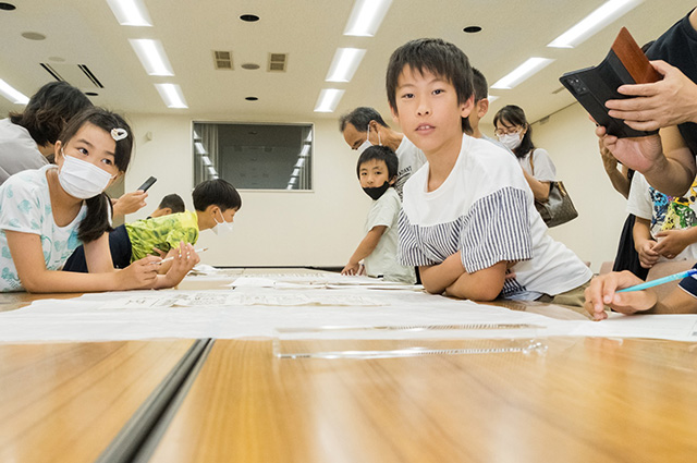 夏休み子ども講座「各務原の戦国時代を学ぼう」の写真