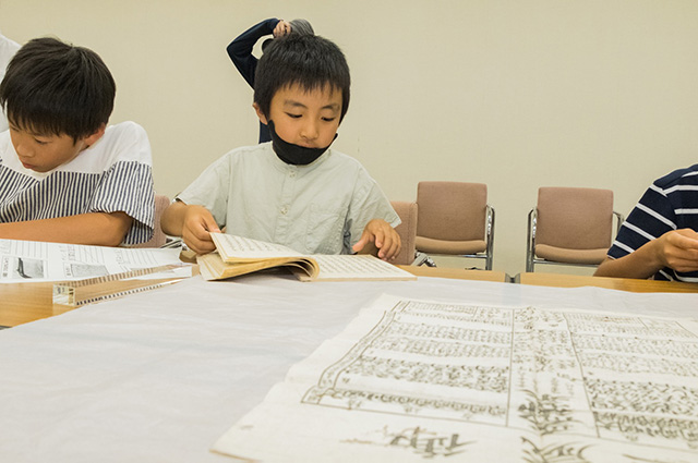 夏休み子ども講座「各務原の戦国時代を学ぼう」の写真