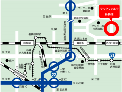 （仮称）各務山工業団地位置図（2）