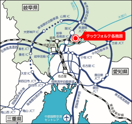 （仮称）各務山工業団地位置図（1）