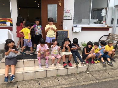 来場した子どもたちの写真