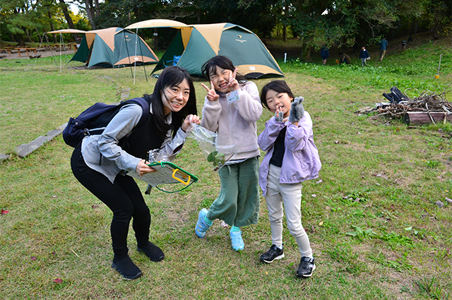 「親子で楽しもう！初めての秋キャンプ！」の写真