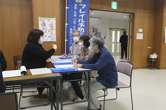 「フレイルチェック大会」の写真