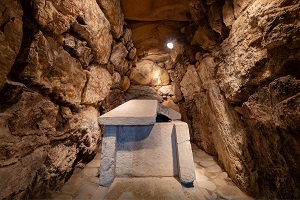横穴式石室の写真