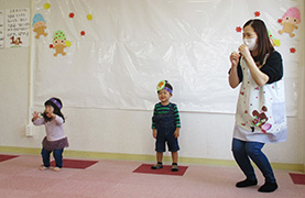 かわしま子ども館のみんなで遊ぼの写真
