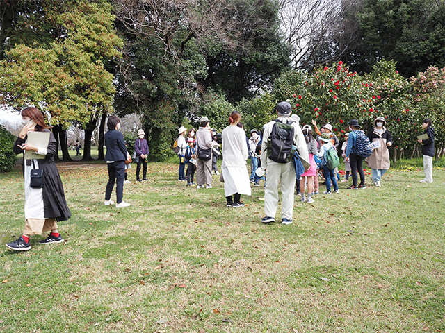 春の公園ツアーの写真