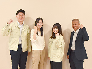 若手職員の皆さん