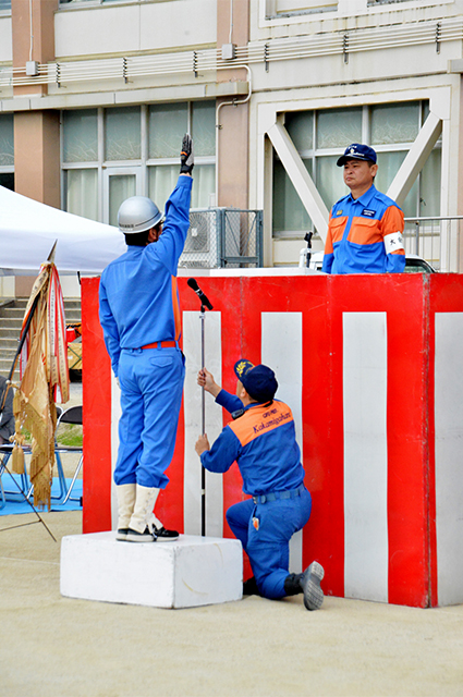 第51回各務原市消防団鵜沼地区 消防操法大会の写真