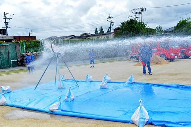 第51回各務原市消防団鵜沼地区 消防操法大会の写真