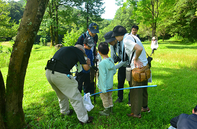 自然体験塾「盛夏の昆虫おもしろ楽習」の写真