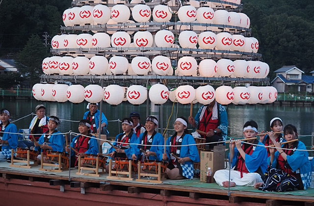 第36回おがせ池夏まつり花火大会の写真