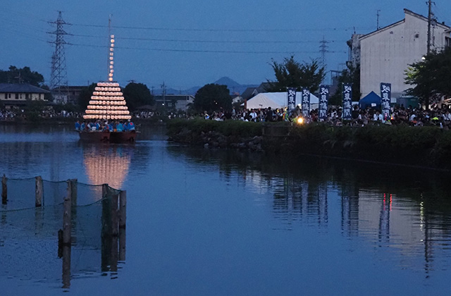 第36回おがせ池夏まつり花火大会の写真