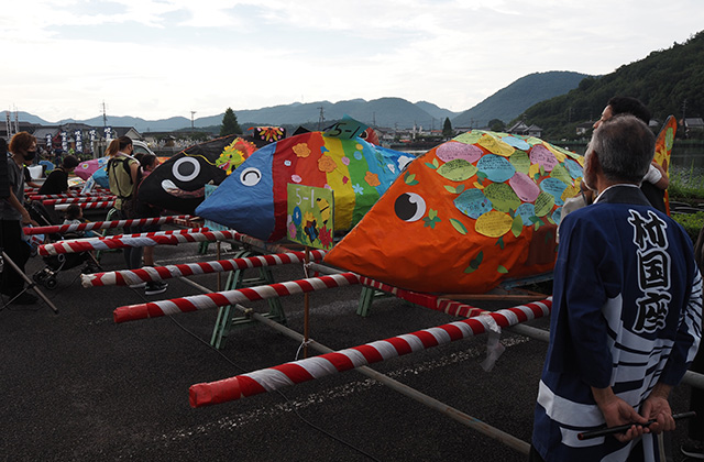 第36回おがせ池夏まつり花火大会の写真
