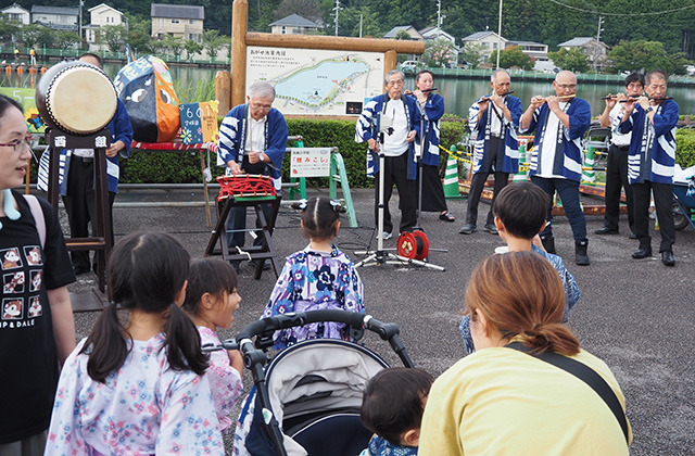第36回おがせ池夏まつり花火大会の写真