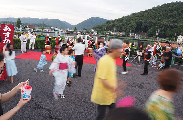 第36回おがせ池夏まつり花火大会の写真