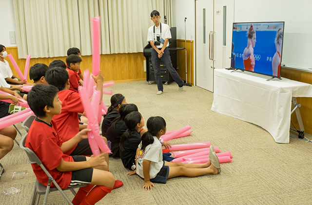 パリ五輪「ホッケーさくらジャパン」応援イベントの写真