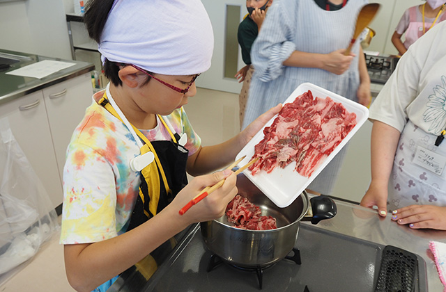たからものづくり「料理教室」の写真
