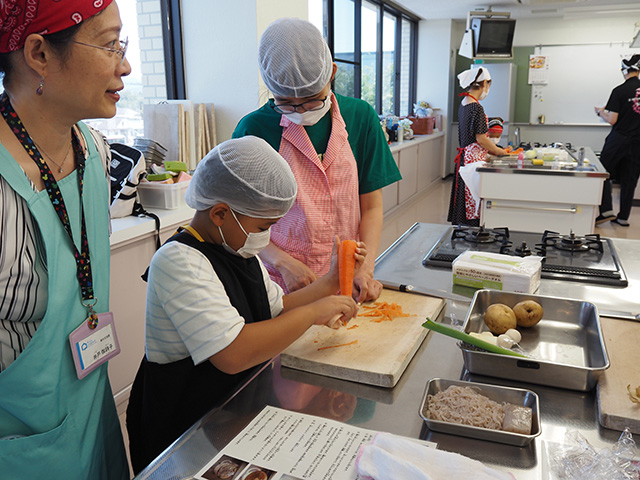 たからものづくり「料理教室」の写真