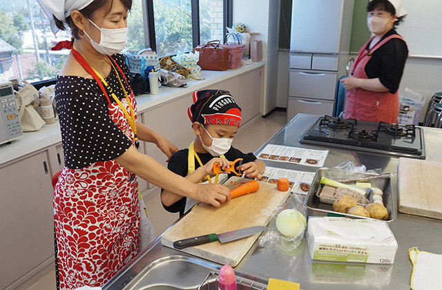 たからものづくり「料理教室」の写真