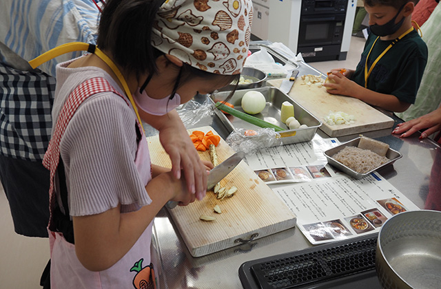 たからものづくり「料理教室」の写真