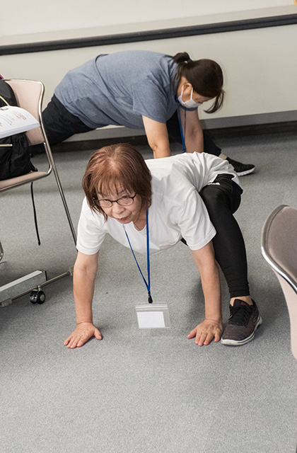 シニアのボディメイクプログラム（3）の写真