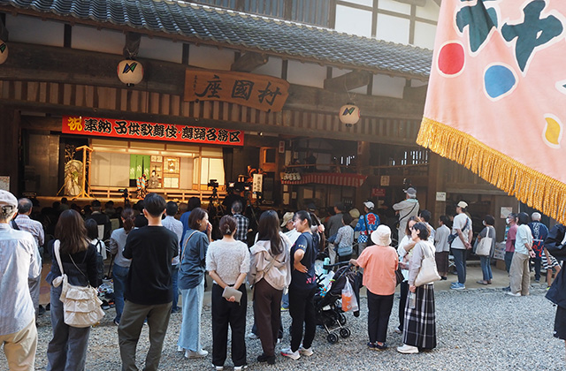 村国座子供歌舞伎の写真