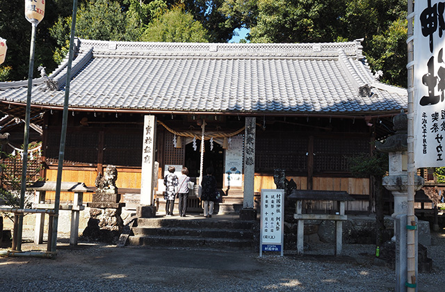 村国座子供歌舞伎の写真
