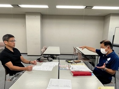 話し合いのようす