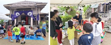第2回吉新マルシェのようす