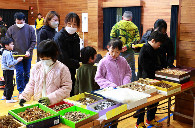 親子で挑戦！クラフト体験の写真