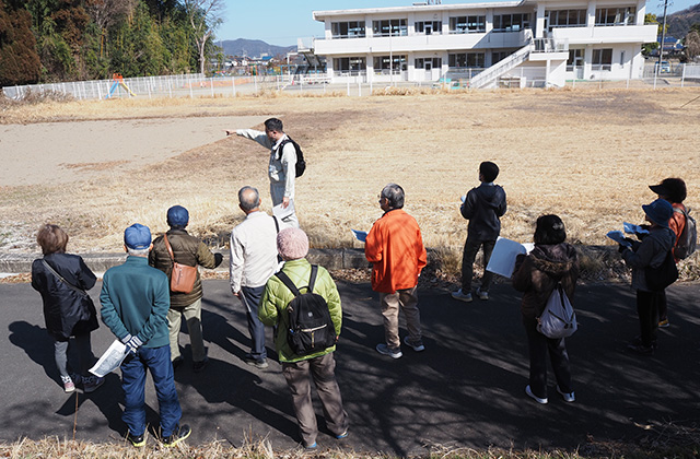 稲羽の史跡と小島三郎の写真