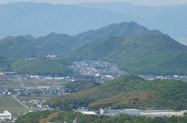 各務原アルプス（八木山北尾根）の風景の写真