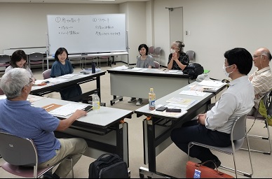 話し合いのようす