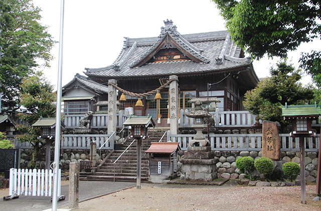 村国真墨田神社の風景の写真