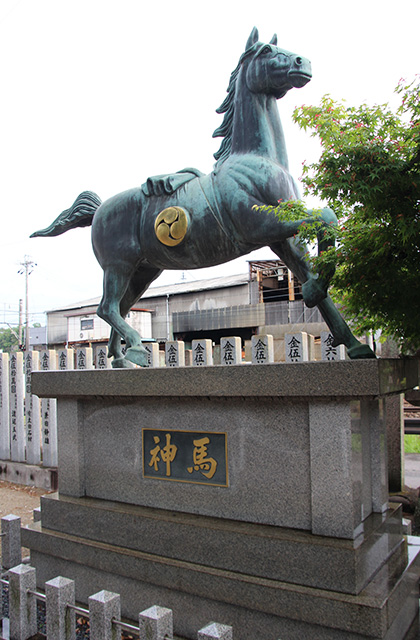 村国真墨田神社の風景の写真
