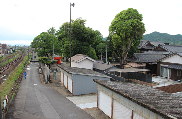 村国真墨田神社の風景の写真