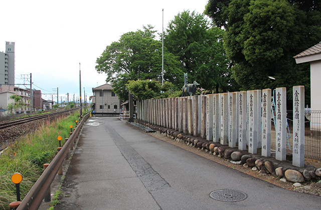 村国真墨田神社の風景の写真
