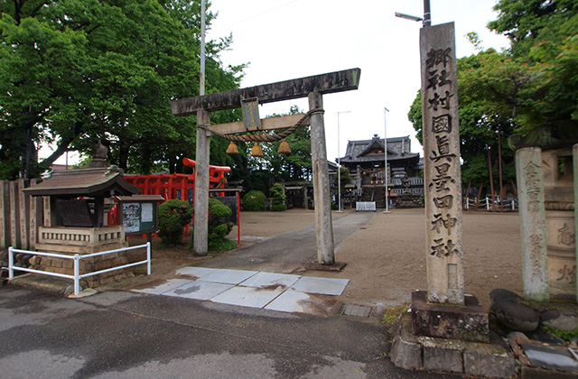 村国真墨田神社の風景の写真