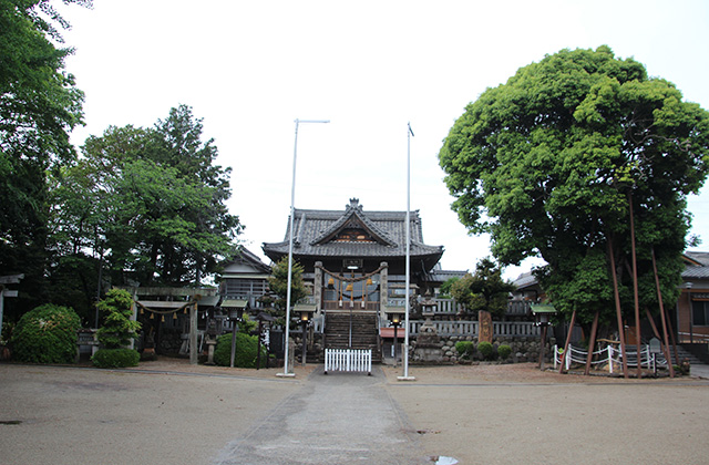 村国真墨田神社の風景の写真