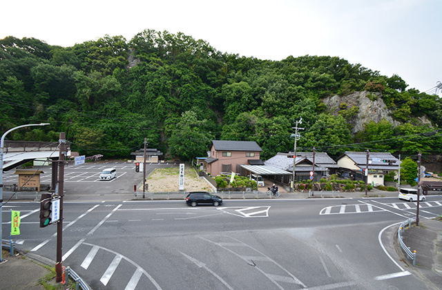 矢熊山南掩体壕の風景の写真