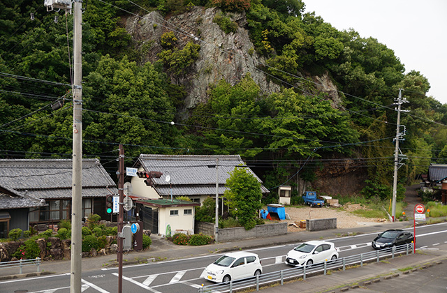 矢熊山南掩体壕の風景の写真
