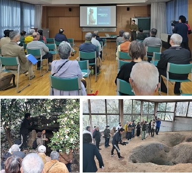 講演会と見学会のようす