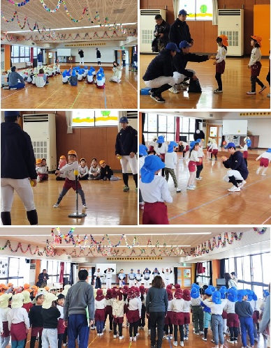 子苑第一幼稚園でのスポーツ体験教室