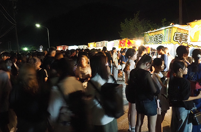 第37回おがせ池夏まつり花火大会の写真