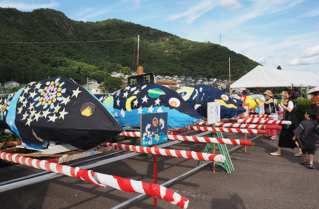 第37回おがせ池夏まつり花火大会の写真
