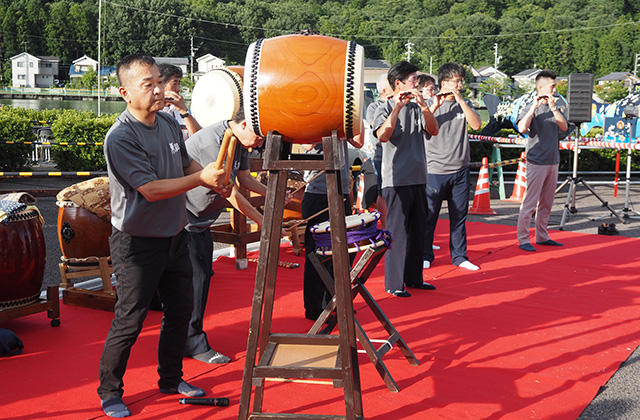 第37回おがせ池夏まつり花火大会の写真
