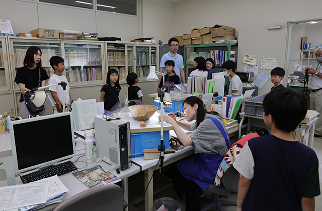 夏休みこども講座「各務原の遺跡を学ぼう」の写真