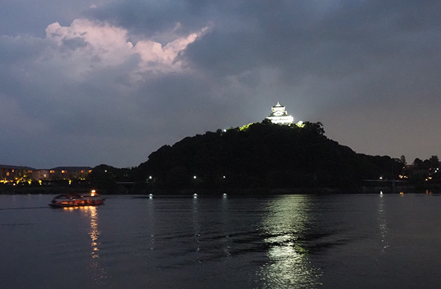 第46回日本ライン夏まつりロングラン花火の写真