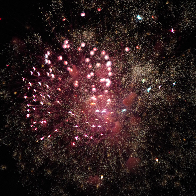 第46回日本ライン夏まつりロングラン花火の写真